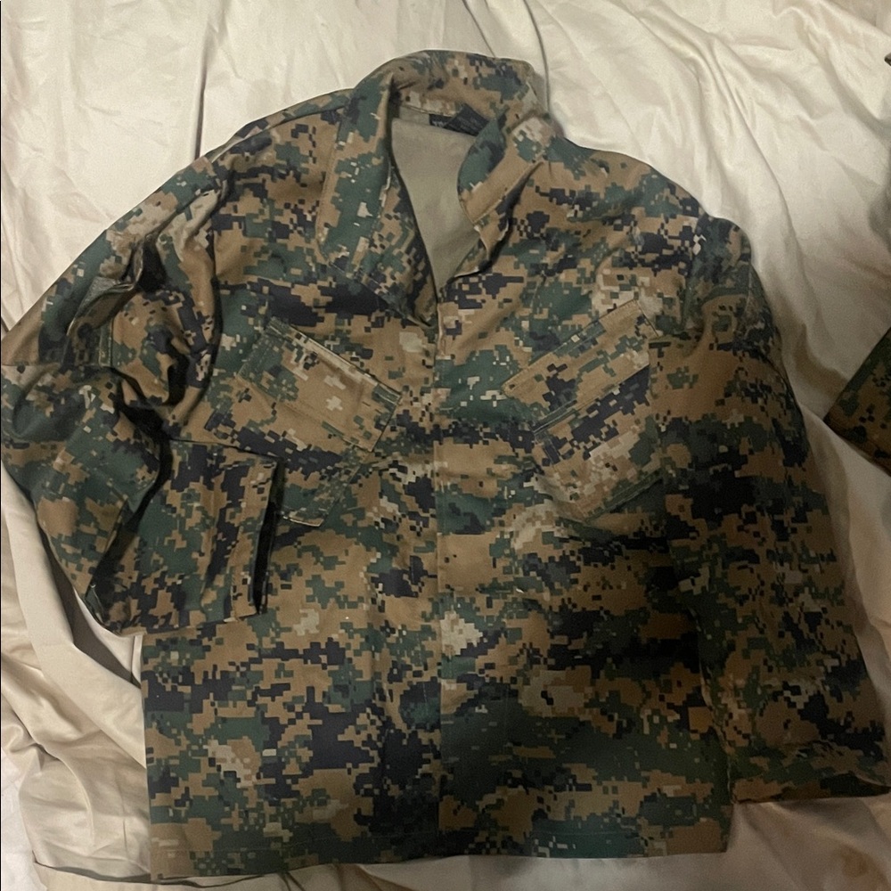 Kids Camouflage Military Jacket